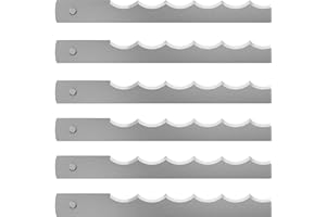 LEHRMANN GMBH LEHRMANN Cuchillas de guillotina para cortadoras de pan (50 uds.) 270 x 13 x 0,5 mm sin recubrimiento