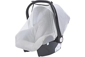 Oaygat Baby Car Seat Cover - Soft Breathable and Lightweight Infant Car Seat Cover Large Baby Travel Essentials Full Covers Encrypted Net for Car Seat