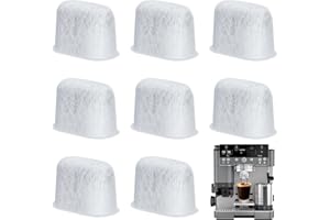 Tranrantic 8 Pack Water Filter Inserts for Ninja Luxe Cafe Accessories, Replacement Water Filter for Ninja Luxe Café Premier Espresso Machine