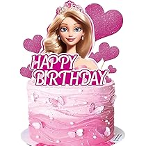 Décoration Gâteau Princesse - 31 Pièces Pour Anniversaire Fille - Toppers Et Accessoires Festifs