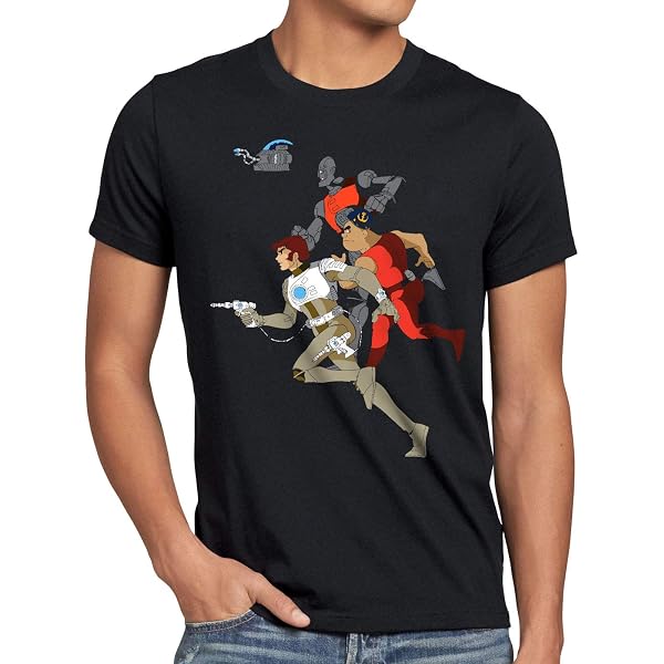 Herren T-Shirt Universe Man – Baumwolle Mit Print, Regular Fit, öko-zertifiziert