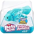 Pets Alive Swimming Axolotl - Teal - Dive Into An Enchanting World Of Underwater Fun With Pets Alive Swimming Axolotls! - Includes: 1 X Axolotl, 1 X Collector's Guide