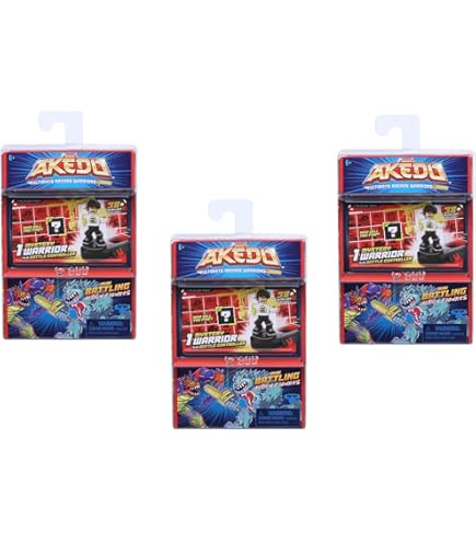 Akedo 14252 Ultimate Arcade Warrior Collector Pack Mini