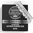 SHAVING REVOLUTION Barber Razor Blade - Single Edge Razor Blades 100 Count - Stainless Steel Razor Blades Single Edge