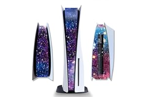 Wonhomke Design del Cielo per Skin in Vinile per il Lato Centrale della PS5 per PS5 Pelle Laterale Centrale per PS5 Lato Centrale Pelle in PVC per Adesivo Della Pelle Laterale di PS5 (PS5-009)