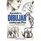 Aprender a dibujar como un Pro: La gu&iacute;a de dibujos completa - Materiales, t&eacute;cnicas y m&eacute;todos, luces y sombras, perspectivas,