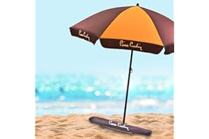 Pierre Cardin PRC034, Ombrellone Unisex Adulto, Sabbia