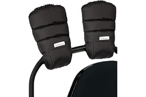 7 A.M. 7AM Enfant Stroller Hand Warmers - Warmmuffs with Anti- Freeze, Cold Weather, Water Repellent Warm Hand Gloves for Pushchair, Pram, and Stroller