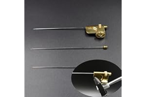 Phad Fishing Fliegen Bindestock Kupfer Aufsatz mit 3 Nadeln für Tube Fliegen Flies Attachment with 3 Sizes Needles Fly Tying Tools