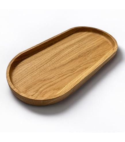 blomus Serviertablett -OKU- | Dekotablett aus FSC zertifiziertem Eichenholz  | Farbe Oak | 12L x 25B x 2H cm | Gre S : Amazon.de: Kche, Haushalt &  Wohnen