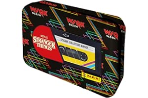 Panini Stranger Things - LA DERNIERE Aventure Boite métal 10 Pochettes + 1 Carte édition limitée + 2 Maxi Stickers