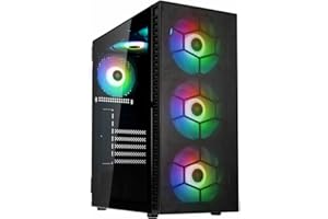 PALICOMP LIMITED Palicomp AMD Gamer • Gaming PC • AMD Ryzen 5 5500 • NVIDIA RTX 3050 6GB DDR6 • 16GB 3200MHz DDR4 • 1TB NVME SSD • RGB HF Mesh Gaming Case • WiFi • Bluetooth • Windows 11