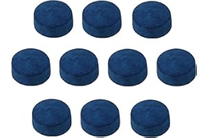 Elkmaster 10 x 11mm Elkmaster Pool Snooker Cue Tips by Elk-Master