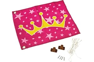 AXI Prinzessin Fahne mit Hissystem | Spielhaus/Spielturm Zubehör
