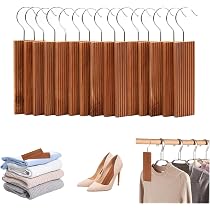 Lot De 5 Blocs De Cèdre Aromatique Anti-mites - Pour Armoire, Tiroir, Rangement - Bois Naturel 10x1x1 Cm