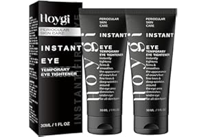 SHXIUMINY 2Pcs Waken Peptide Lifting Eye Gel,Open Eye Waken Peptide Depuffing Eye Gel,Men's Peptide Anti Aging Eye Serum,Lifts Firming Anti-wrinkle Eye Tightener,Reduces Puffiness & Dark Circles