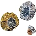 4 PCS Bonnet Chauffant, Bonnet Chauffant Cheveux Soin Aluminium, Traitement Capillaire Naturel, Bonnet Chauffant Soin, Pour S