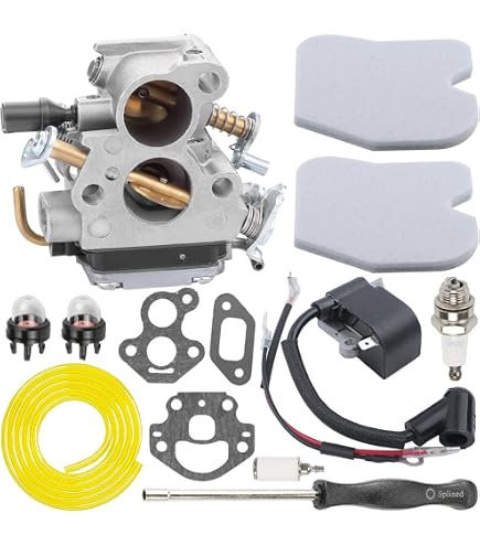 MCHNIC 2x Luftfilter mit Zündkerze Benzinfilter für Husqvarna 120 Mark2 MCHNIC 2x Luftfilter mit Zündkerze Benzinfilter für Husqvarna 120 Mark2