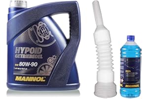 DIEDERICHS QR-Parts Set 85410405 CT4504 5024 MN8106-4 4L MANNOL Hypoid Öl Getriebeöl 80W-90 API GL 4/GL 5 LS inkl. Auslaufschlauch