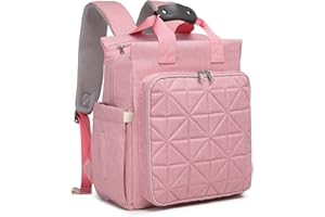 Kono Mochila para Pañales Bolso Cambiador Bebé Bolso de Viaje Impermeable Multifuncional para Mamá y Papá
