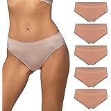 POMPEA Slip Seamless Intimo (Pacco da 5) Donna