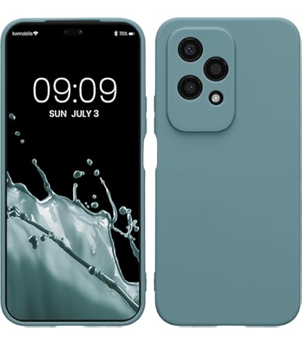 SEAHAI Case For Honor 200 Lite 5G, Ultra Thin Soft Silicone Clear Back TPU Bumper Shockproof Cover Fashion Flowers Graphic Colorful Skin Slim Case, Vines - View #5