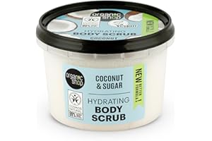 Organic Shop 250ml Body Scrub Hydrating Coconut