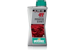 Motorex - Huile Moteur Power Synt 4T 5W40 synthétique 1L