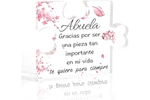 Twidels Regalos Abuela Regalo Abuela Dia De La Madre Acrílico Abuela Regalos Abuelos Primerizos Para Regalos De Abuelos Regalo Abuelos Regalo Para Abuelos Regalos Originales Para Reyes Navidad