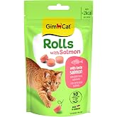 GimCat Rolls with Salmon (Somonlu) Kedi &Ouml;d&uuml;l Tableti 50 gr
