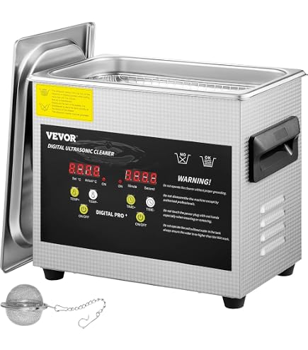 VEVOR Ultraschallreiniger 6,5 L Mit Heizung & T Produktbild-Vorschau 5