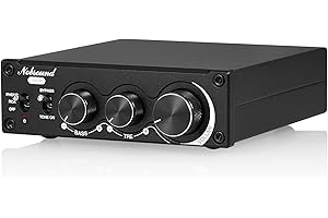 Nobsound 1002P Mini TPA3221 Stereo Digital Power Amplifier MM Phono/Home Turntable Amp 100W ×2