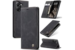 Samokor Hülle für Xiaomi Poco X7 Pro 5G Handyhülle,Premium Lederhülle Klappbar Tasche Magnet Kartenfach Standfunktion Flip Case Schutzhülle Klapphülle für Xiaomi Poco X7 Pro,Schwarz