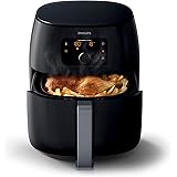 Philips Airfryer XXL, Heißluftfritteuse (ohne Öl, für 4-5 Personen, 3,5 L, digitales Display) schwarz HD9652/90