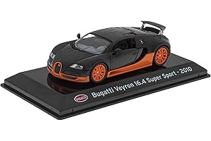 OPO 10 - Coche 1/43 Coleccion Supercars Compatible con Bugatti Veyron 16.4 Super Sport - 2010 - UP019