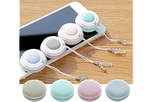 GOKAME 4pcs Mobile Phone Screen Wipe, Macaron Mobile Phone Screen Cleaning,Reusable Mobile Phone Screen Glass Cleaner - Electronic Devices Phone Screen Cleaner