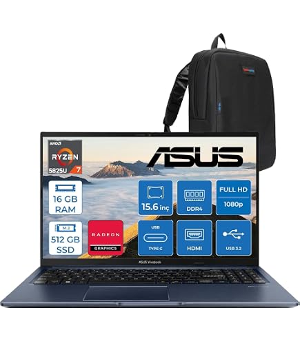 ASUS Vivobook 15 M1502YA-BQ606 Dizüstü Bilgisayar | AMD Ryzen™ 7