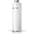 Ninja Thirsti 18oz Travel Water Bottle, for Carbonated Sparkling Drinks, Colder and Fizzier Longer, Leak Proof, 24 Hrs Cold, Dishwasher Safe, Stainless Steel Insulated Tumbler, Cloud White, DW1801WH
