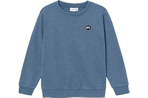 NAME IT Jungen Nmmvimo Ls Sweat Bru Noos Nmmvimo Ls Sweat Bru Noos (1er Pack)