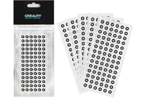 Creality 3D Scan Marker 3mm autocollant point de suivi optique points de référence 420 PCS, 5 feuilles, pour scanner 3D Cr Scan raptor