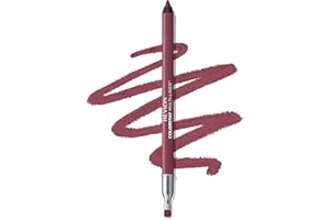 Revlon ColorStay Multi-Liner – Lip Liner with Built-In Blending Brush, Transfer-Proof Creamy Gel Pencil for Lips, Eyes & Face, Dallying