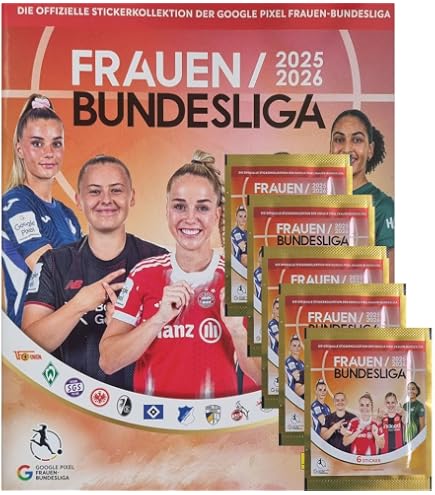 Panini Women's Bundesliga 2024/2025 Sticker Singles | Choose From Stickers #251-340 | Unpeeled, Mint Condition 8 thumbnail image