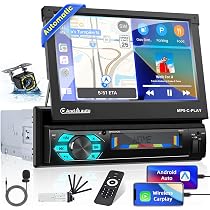 Autoradio Bluetooth 1 Din Hikity Con Schermo TFT 4.1" - Con FM, USB, AUX, Supporto Telecamera Posteriore E Comandi Al Volante