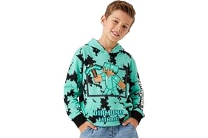 Get Trend Pokemon Minecraft Fortnite huvtröjor för pojkar, pullover tröja