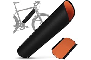 Adiwo E Bike pokrowiec ochronny na akumulator, obwód 30-38 cm, uniwersalne dopasowanie, pokrowiec ochronny na rower elektryczny, ochrona ramy roweru, zintegrowane akcesoria rowerowe, akumulator ramowy