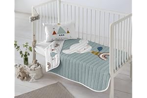 HACIENDO EL INDIO Haciendo EL Indo Colcha bouti Reversible Cuna/maxicuna Susanita Azul