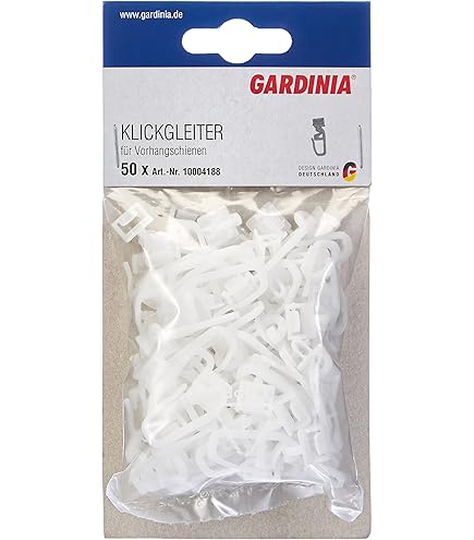 Lot De 50 Patins Universels Pour Rails à Rideaux - Tête Pivotante, Fente 4 Mm Ou 6 Mm, Crochet Plisseur