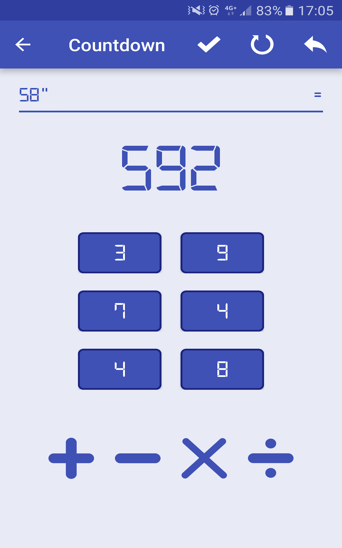 Countdown Math Game Amazon.co.uk Appstore for Android