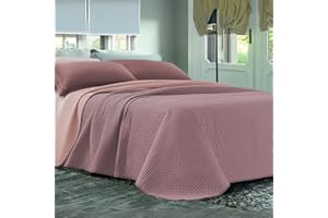 L'ANTICO ARCOLAIO - Copriletto Matrimoniale Trapunta Primaverile Estiva Leggera (80gr/m2), Trapuntino Double Face in Microfibra 100% Made in Italy