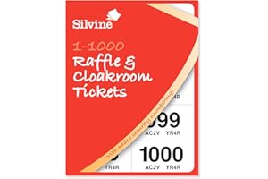 Silvine Banknoty groboli/szatnia ponumerowane 1-1000. Single Red